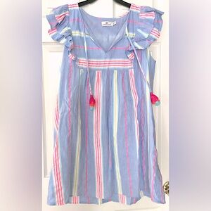 Vineyard Vines Tie Dye Swim Coverup Cotton Dress - Size M